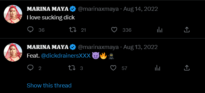 Marina Maya Dickdrainers - Dick drainers
